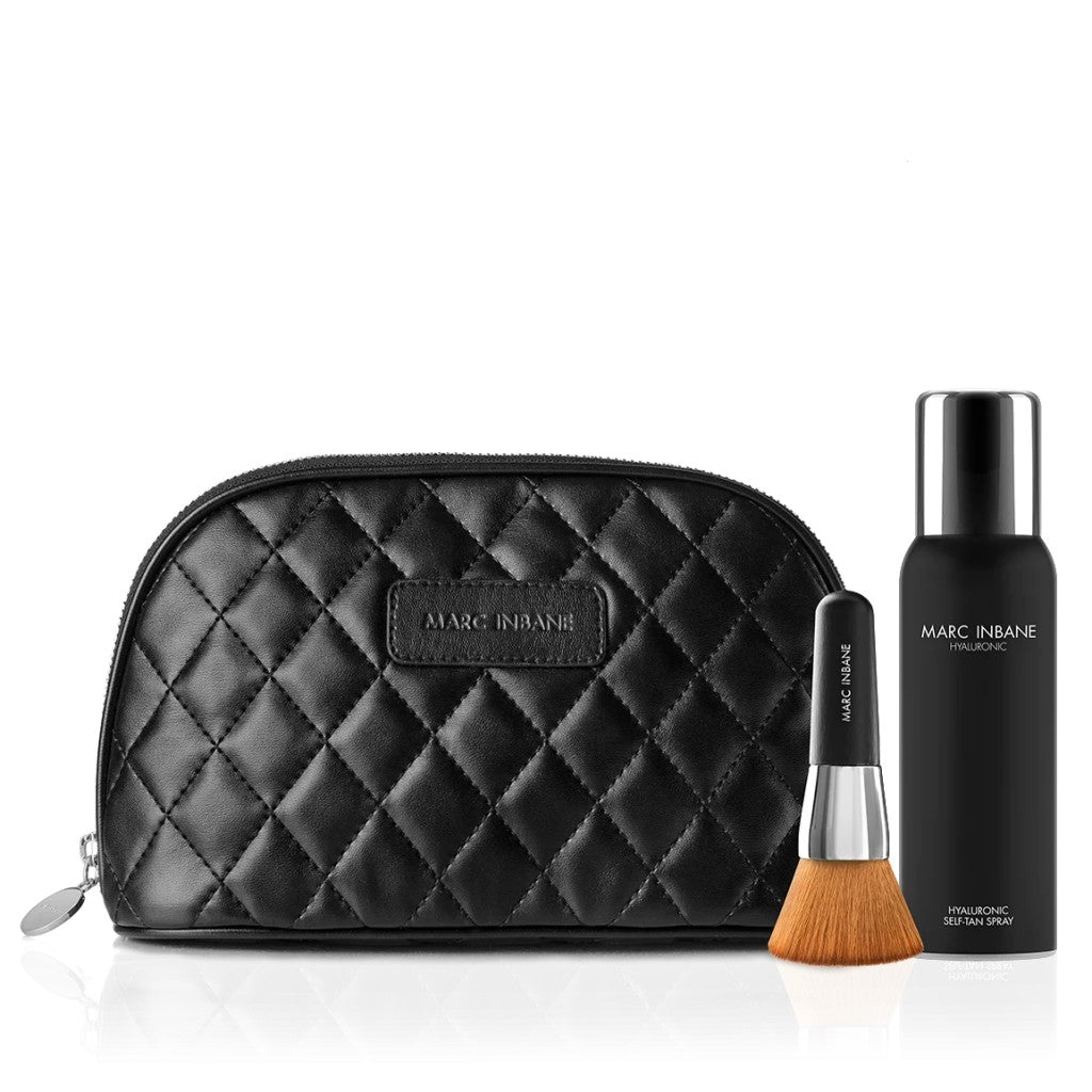 MARC INBANE La Beauté Set (Hyaluronic + Kabuki + Clutch)