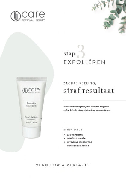 CARE - Essentials Renew Scrub Tube (50 ml)