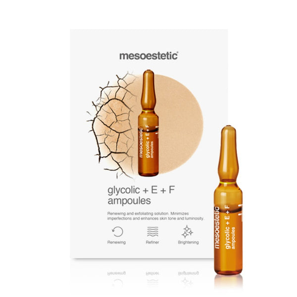 GLYCOLIC ACID 10% + VIT. E&F AMPOULES (10 * 2 ML)  - 10 x 2 ml