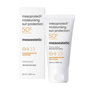 Mesoprotech moisturising sun protection spf50+